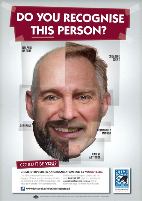 Crime Stoppers Do You Recognise This Person The Inspiration Room Recruitment Ads Best