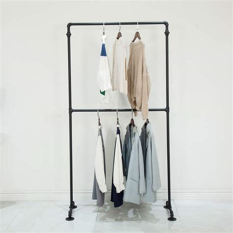 Clothing Rack Made From Pipes