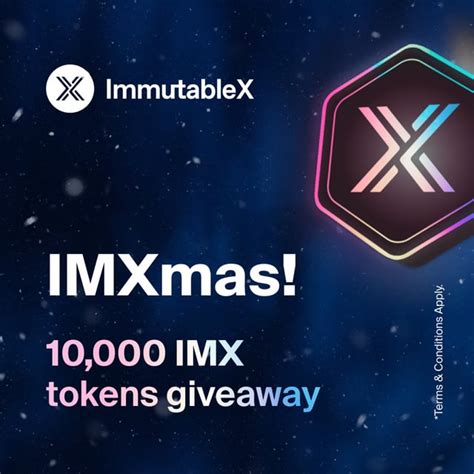 10 000 Imx Tokens Giveaway Merry Imxmas 🅧🎄 R Immutablex