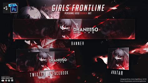Girls Frontline Dhani1150 Anime And Gaming Banner Youtube