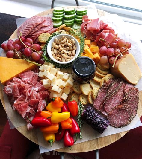 Meat And Cheese Board Vegan Party Food Food Platters Food