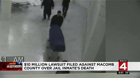 10m lawsuit filed against macomb county over jail inmate s death youtube