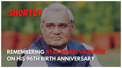 Remembering Atal Bihari Vajpayee On His 96th Birth Anniversary Poem By Atal Bihari Vajpayee