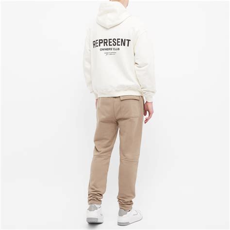 Represent Owners Club Popover Hoody Flat White End De