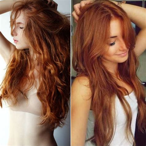 Ginger Hair Color Hair Colar And Cut Style