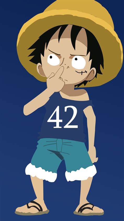 1080x1920 Kid Luffy Wallpaper Para Celular Por Vctr42 Limbo De Anime