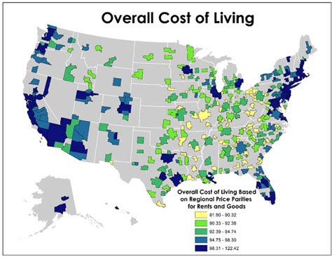 Heres A Pretty Legitimate United States Cost Of Living Map Honolulu