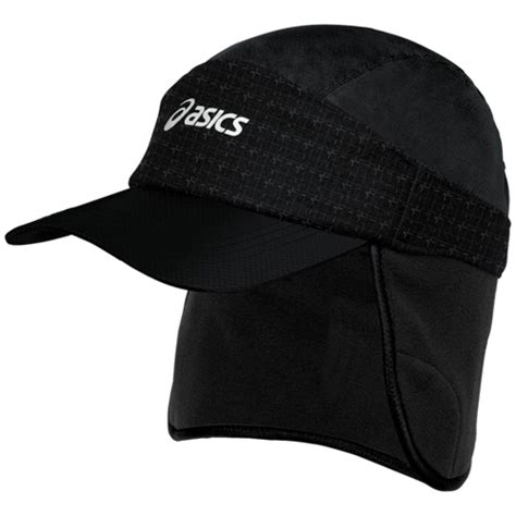 Asics Second Wind Fleece Cap Unisex Black Running Free Canada