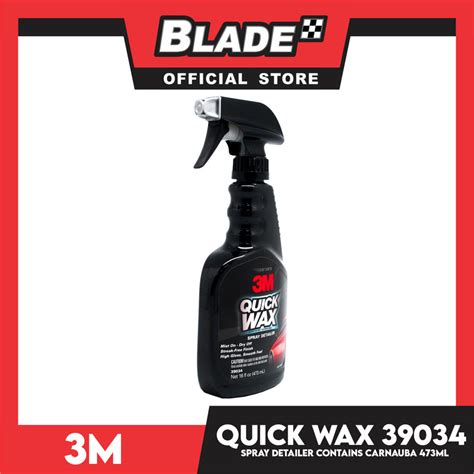 3m Quick Wax Spray Detailer 39034 473ml Bladeph