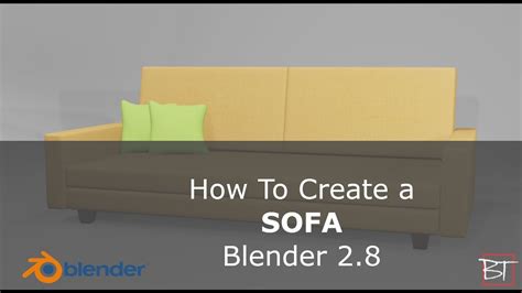 28 Blender Tutorial How To Create A Sofa Timelapse 🛋️ Youtube