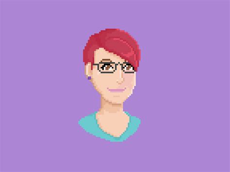 A Pixel Portrait Of My Wife Rpixelart