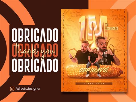 Flyer Seguidores No Instragram Italo Sena On Behance