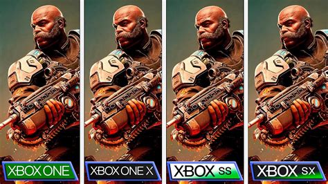 Gears 5 Hivebusters Xbox Series Sx Vs Xbox One Sx Graphics