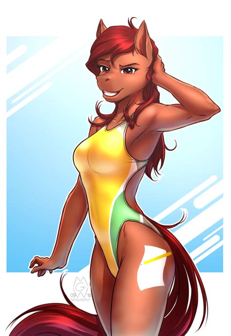 Gift Swimsuit Anthro Penny By Mykegreywolf On Deviantart Yiff Furry