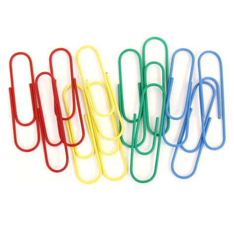 Jumbo Paper Clips 4 12 Pack Bright Colors Huge Etsy