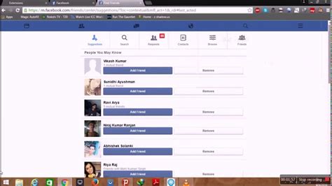 Cancel All Pending Facebook Friend Requests With Single Click Youtube