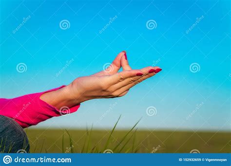 Back Light Of A Woman Exercising Yoga At Sunset With A Warmth