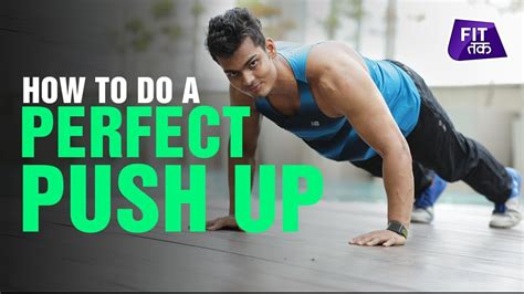 Push Ups For Beginners Step By Step Push Up Guide Fit Tak Youtube