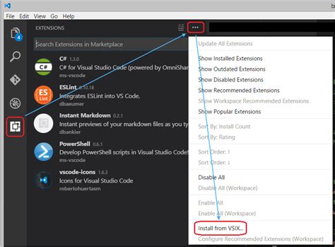 How To Install Visual Studio Code Extensions Offline Itecnote