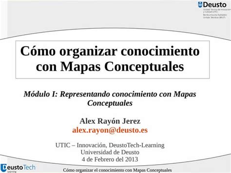 Mapas Conceptuales Representando Conocimiento 1 De 2 Ppt