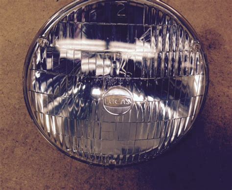 lucas 7″ sealed beam hedlamp albers motorcars