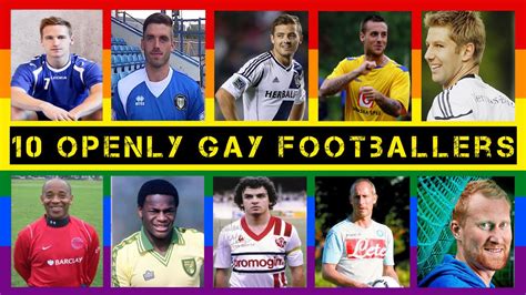 10 Openly Gay Footballers In The History Of World Football Youtube