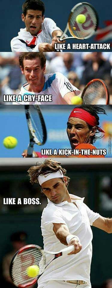 Foreverer Federer The Besterer Смотрите на точку удара после его