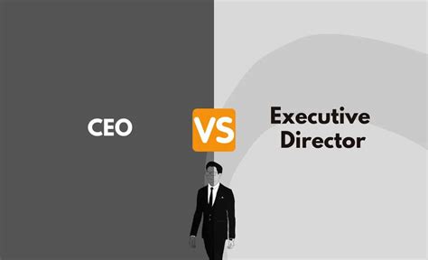 CEO Vs Executive Director What S The Difference With Table