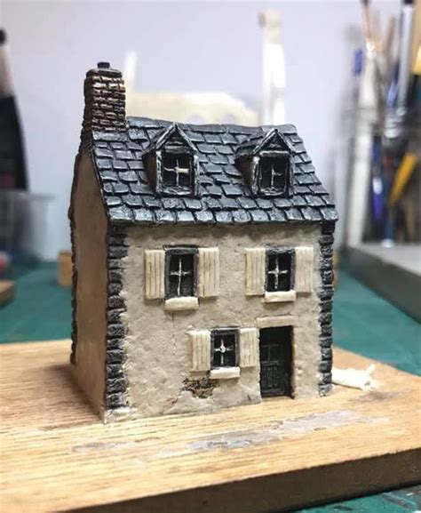 10mm Wargaming New Townhouse And Rendered Wall Sections From Battlescale
