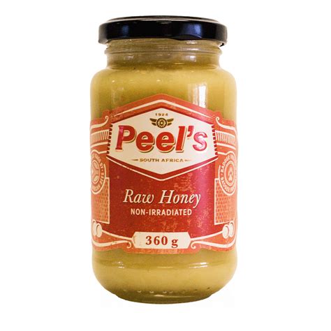 Raw Honey Peels Honey