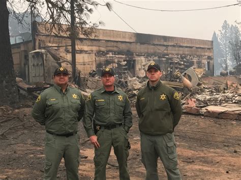 Fresno County Sheriff Coroner Staff Assists Camp Fire Recovery Efforts