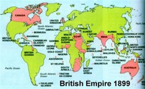 British Empire Map At Its Height