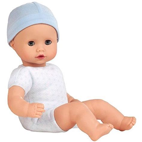 Gotz Muffin To Dress Soft Body Boy Baby Doll With Blue Sleeping Eyes