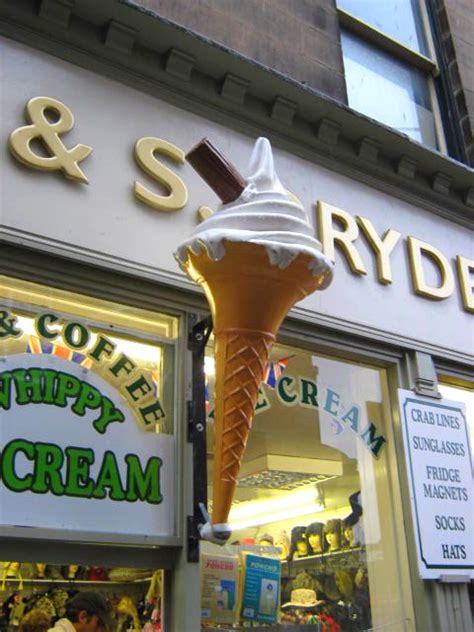 Anyone For Ice Cream Love This Kitsch And Giant Ice Cream Flickr