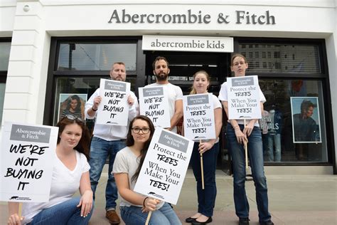 Activists Take On Abercrombie Fitch S Hidden Scandal The Understory Rainforest Action Network