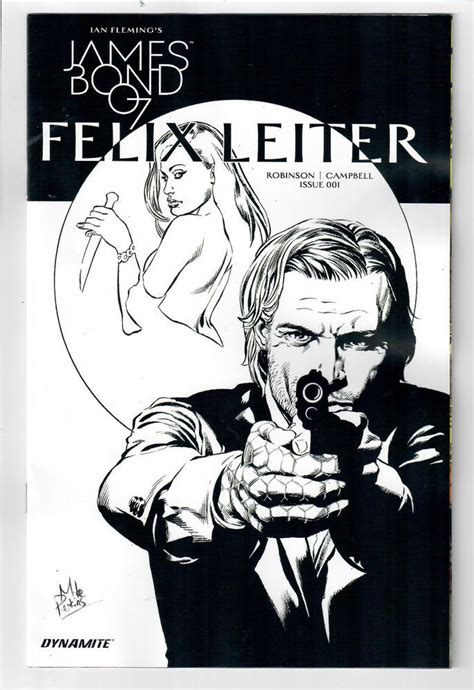 James Bond 007 Felix Leiter 1 1 In 10 Variant By Mike Perkins Nm