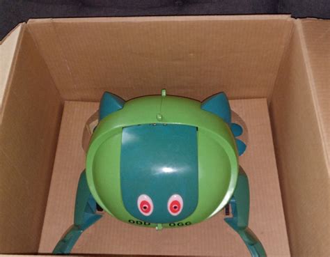 vintage orig 1962 ideal toys odd ogg battery op frog and ball game in box works ebay