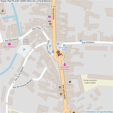 Recherchez parmi 60 établissements et réservez l'hôtel de vos envies avec viamichelin hotel: Place LEDRU ROLLIN La Ferté-Bernard