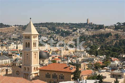 Lutheran Church Of The Redeemer Jerusalem Israel Stock Photo