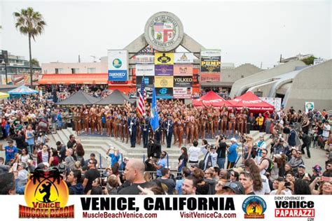 168 Competitors Took The Stage At The Iconic Muscle Beach Gym On