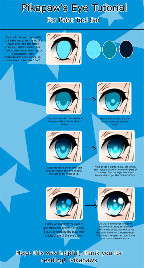Anime Eye Coloring Tutorial Anime Coloring Pages