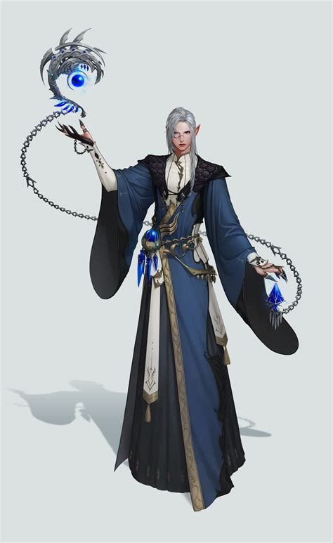 Can a d and d character be nonbinary? ArtStation - Elf mage, Jinju Choi | Anime elf, Male elf ...