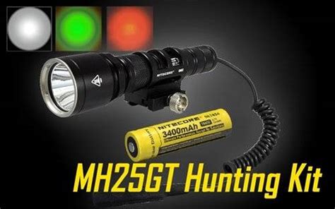 Nitecore Mh25gt 1000 Lumen Rechargeable Hunting Light Kit