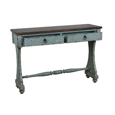 Small Space Two Tone Entryway Console Table By Accentrics