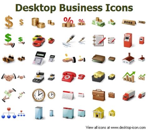 Desktop Business Icons Free Images At Vector Clip Art