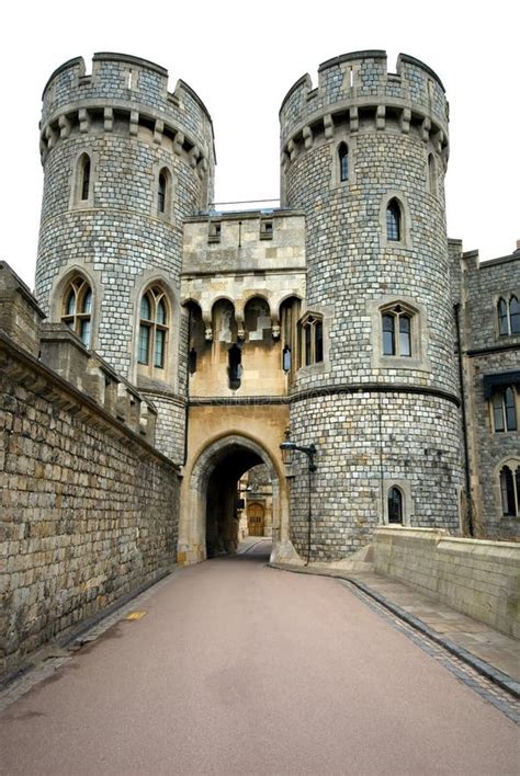 Windsor Castle England Great Stock Photo Image Of Arrow Archway
