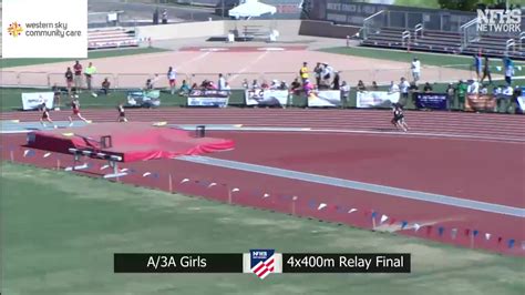 High School Girls 4x400m Relay 2a Finals 1 Nmaa 3a State Track And