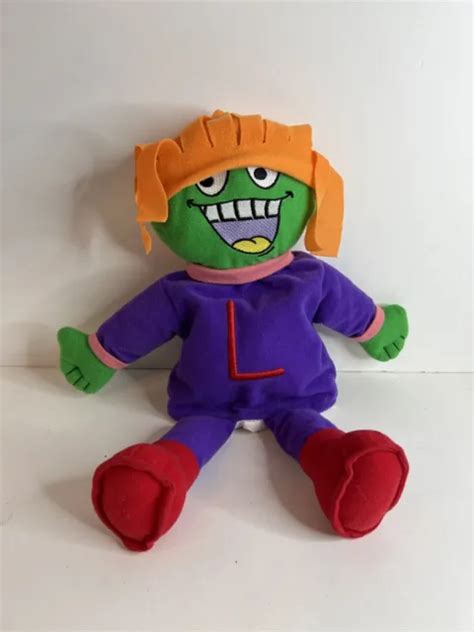 Letter People Alphabet Plush Puppet Abrams Miss L Has The Longest