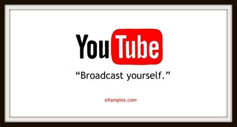 Slogan Youtube Slogan Tagline Examples Company Taglines