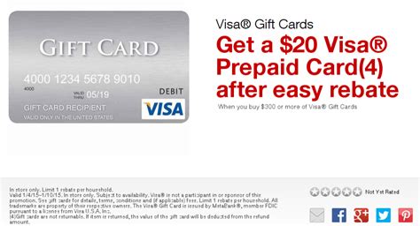 They decide where to spend it. Staples $20 Visa Rebate with Purchase of $300 Visa Gift Cards - Doctor Of Credit